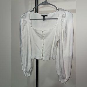 Size Medium Forever 21 beaded crop top